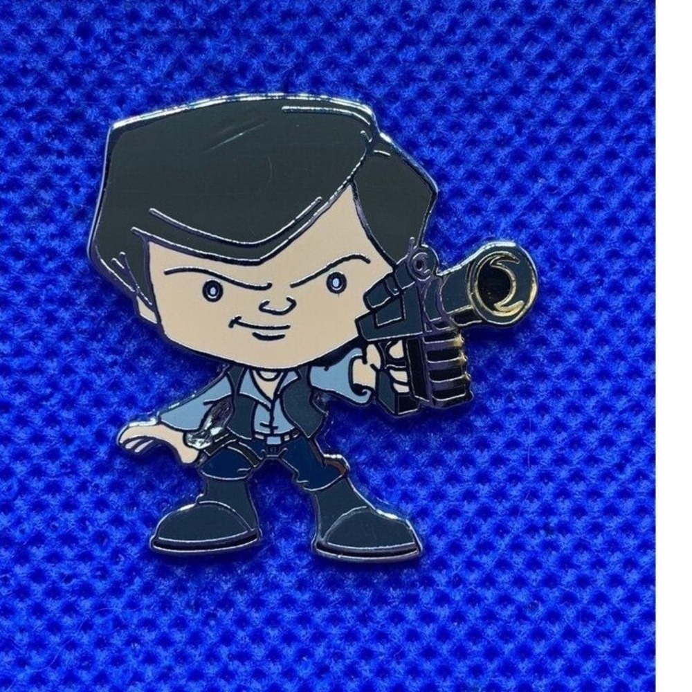 NWT 2015‎ Star Wars Han Solo Disney pin Cutie GUARANTEED AUTHENTIC
